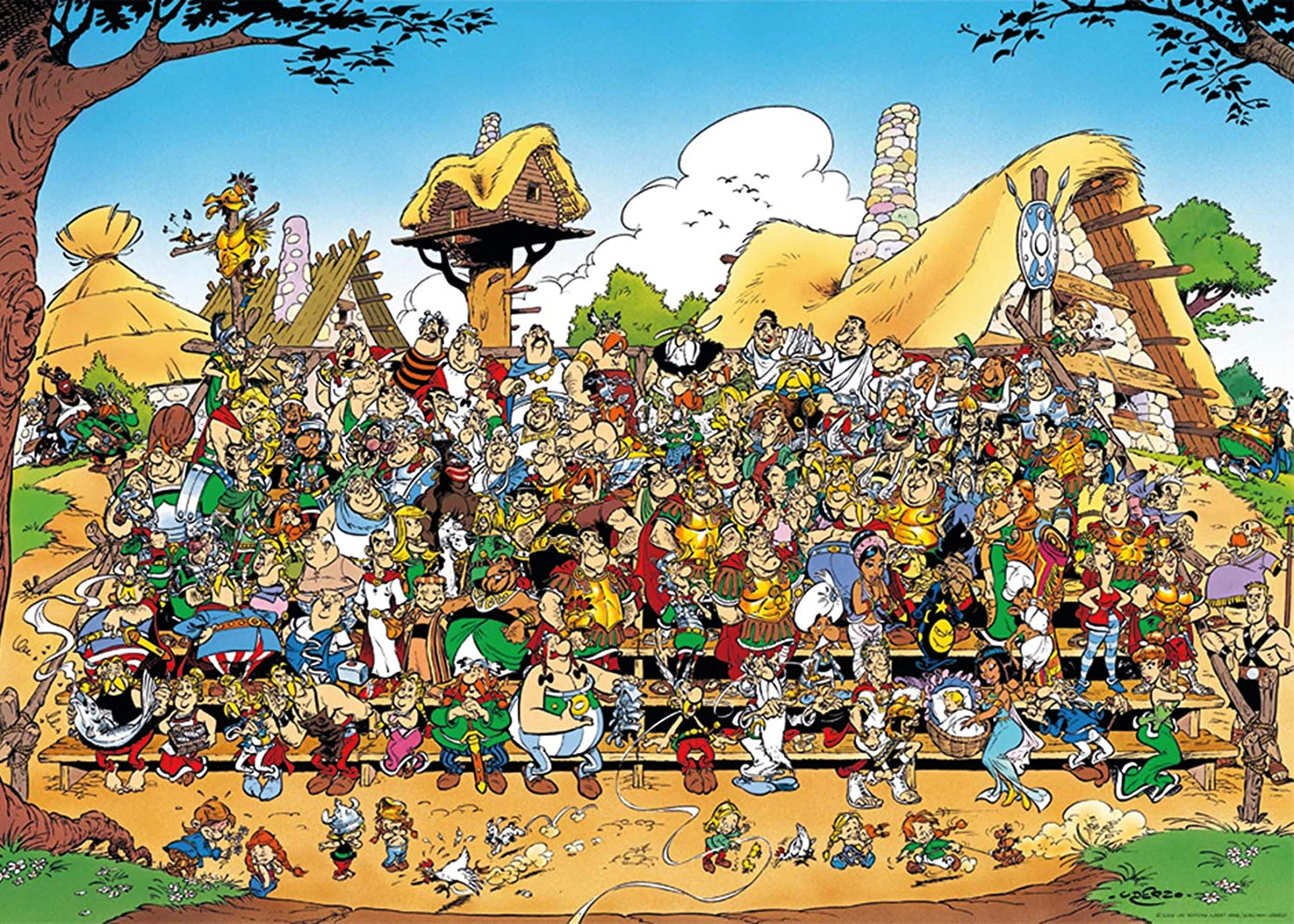 Ravensburger Asterix Family Photo 1000 Piece Puzzle image 1