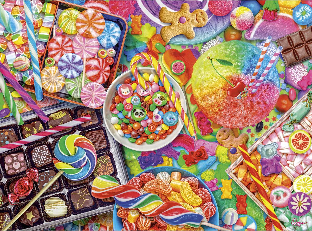Buffalo Games Aimee Stewart Candylicious 1000 Piece Puzzle image 1