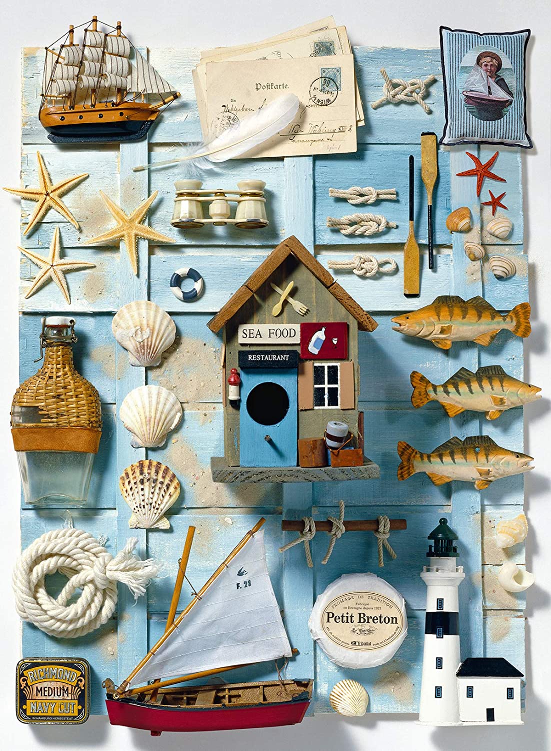 Ravensburger Maritime Flair 500 Piece Puzzle image 1