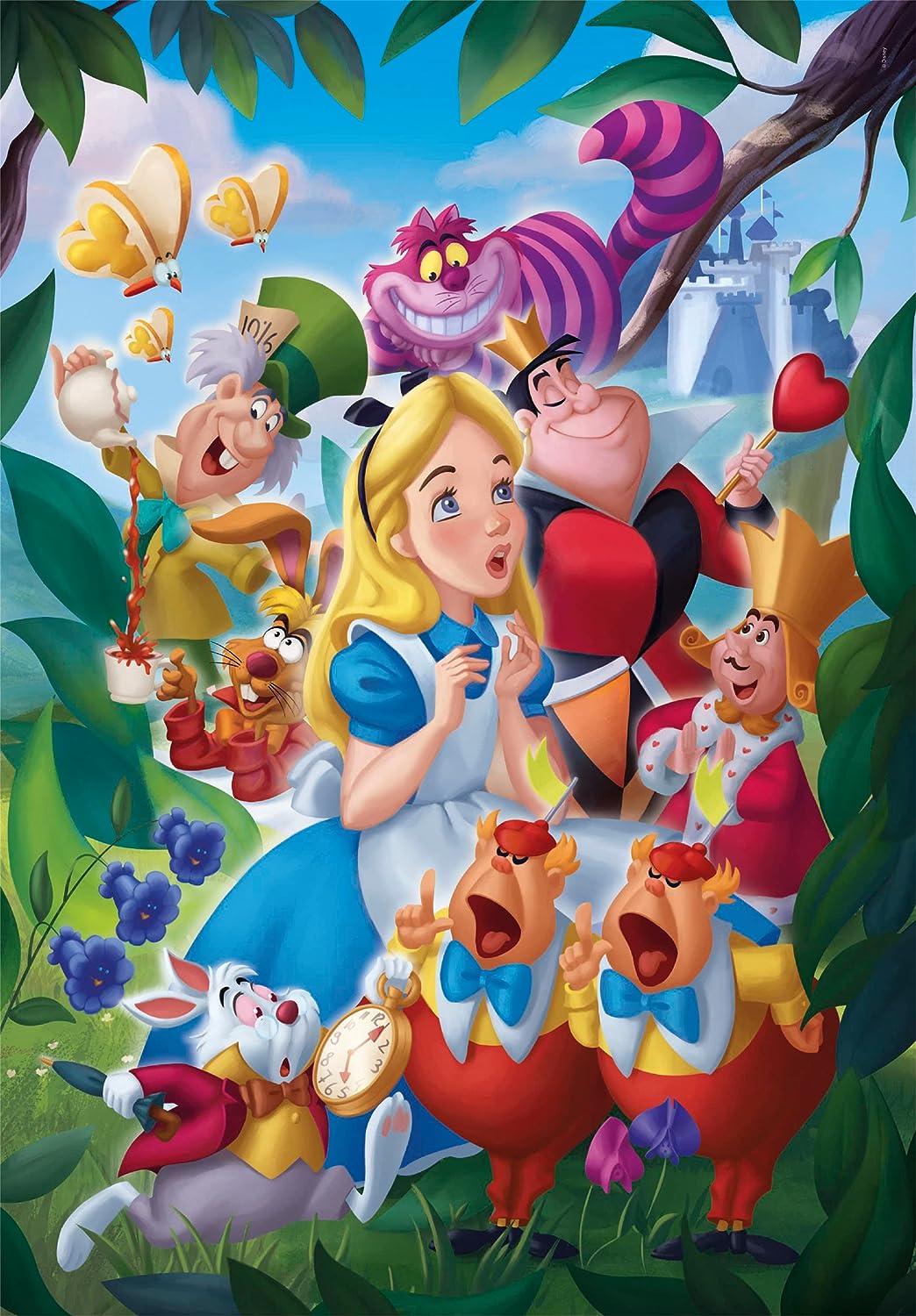 Clementoni Alice In Wonderland 1000 Piece Puzzle image 1