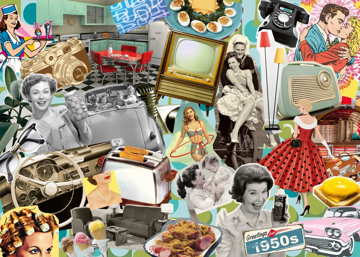 Ravensburger The 50s 1000 Piece Puzzle image 1