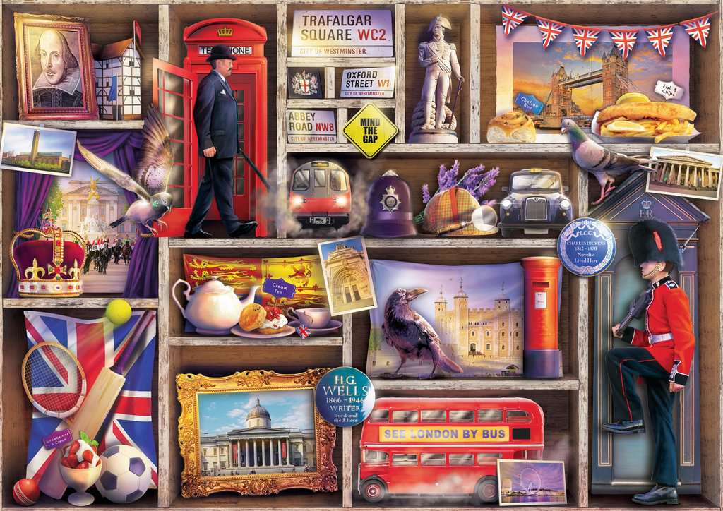 Ravensburger London Emporium 1000 Piece Puzzle image 1