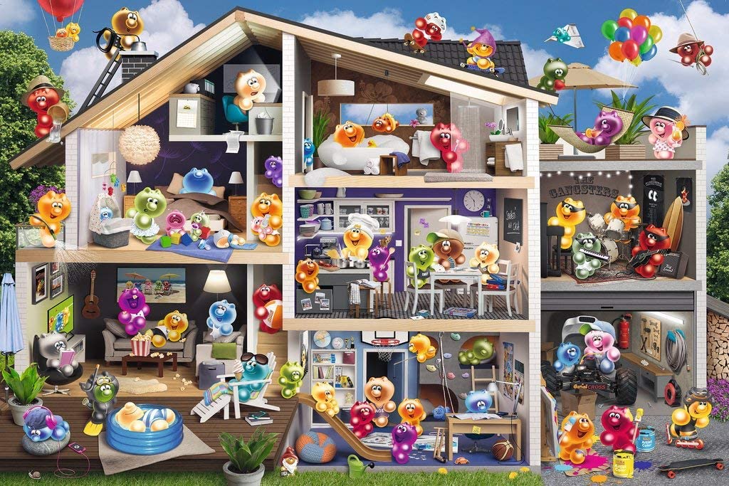Ravensburger Gelini Doll House 5000 Piece Puzzle image 1