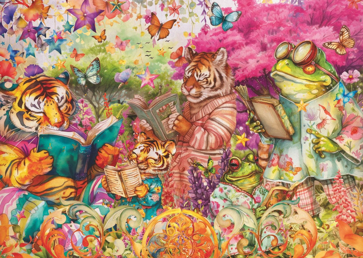 Ravensburger The Book Club 1000 Piece Puzzle image 1