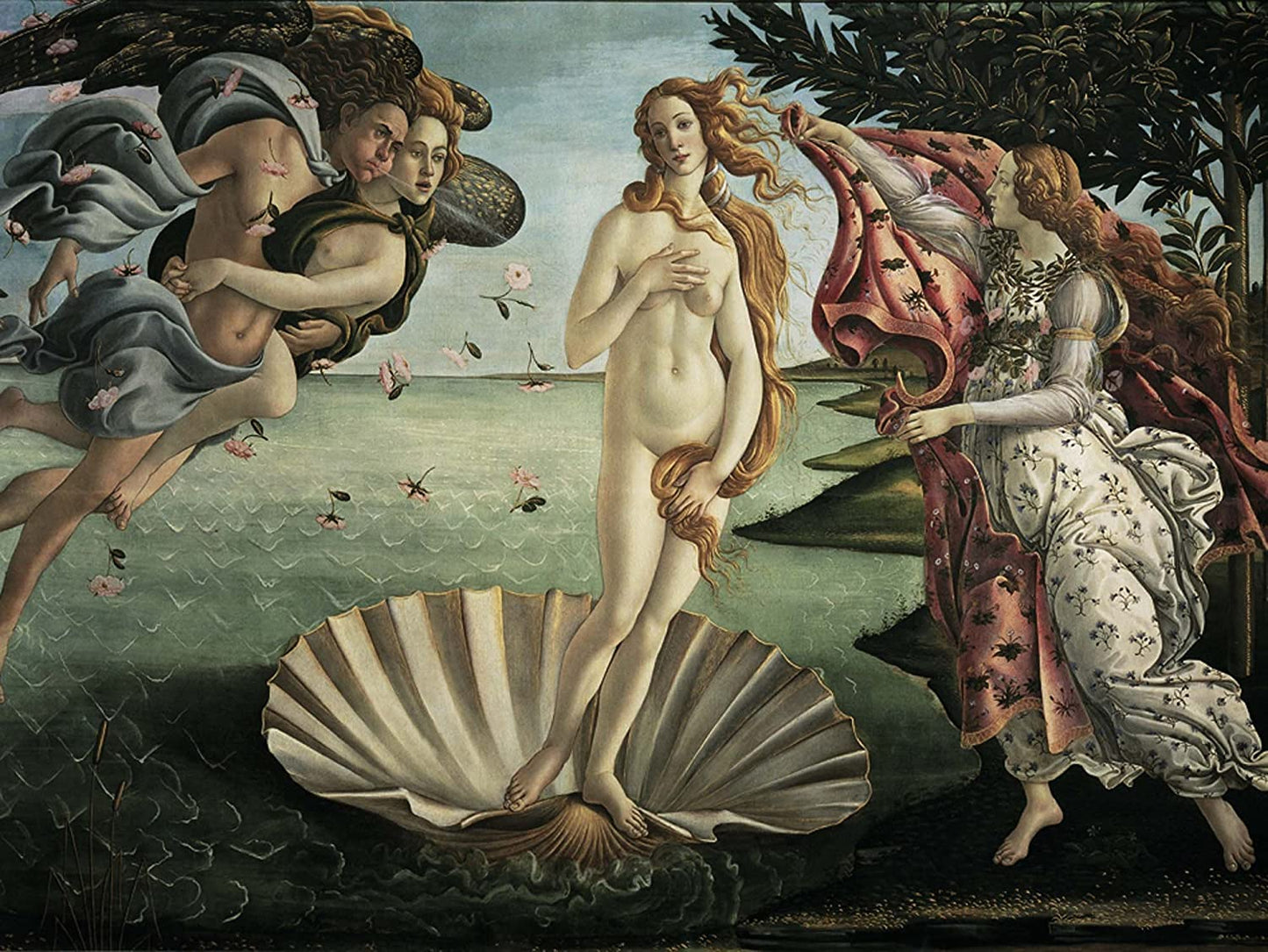 Ravensburger Art Collection Botticelli: Nascita di Venere (The Birth of Venus) 1000 Piece Puzzle image 1