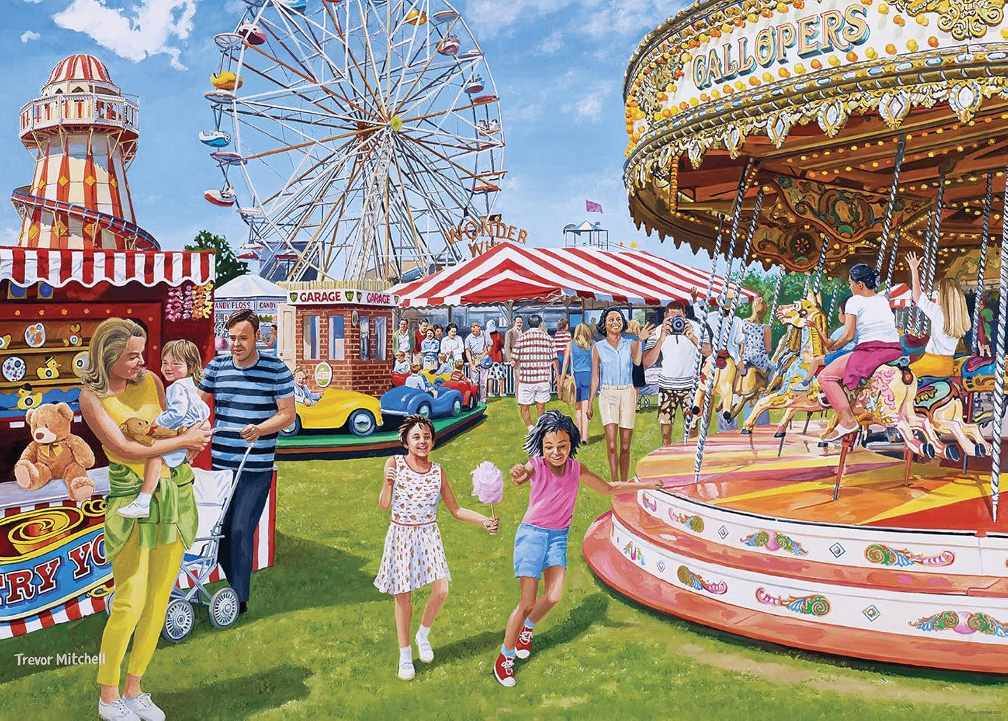 Ravensburger Vintage Fairground Fun 1000 Piece Puzzle image 1