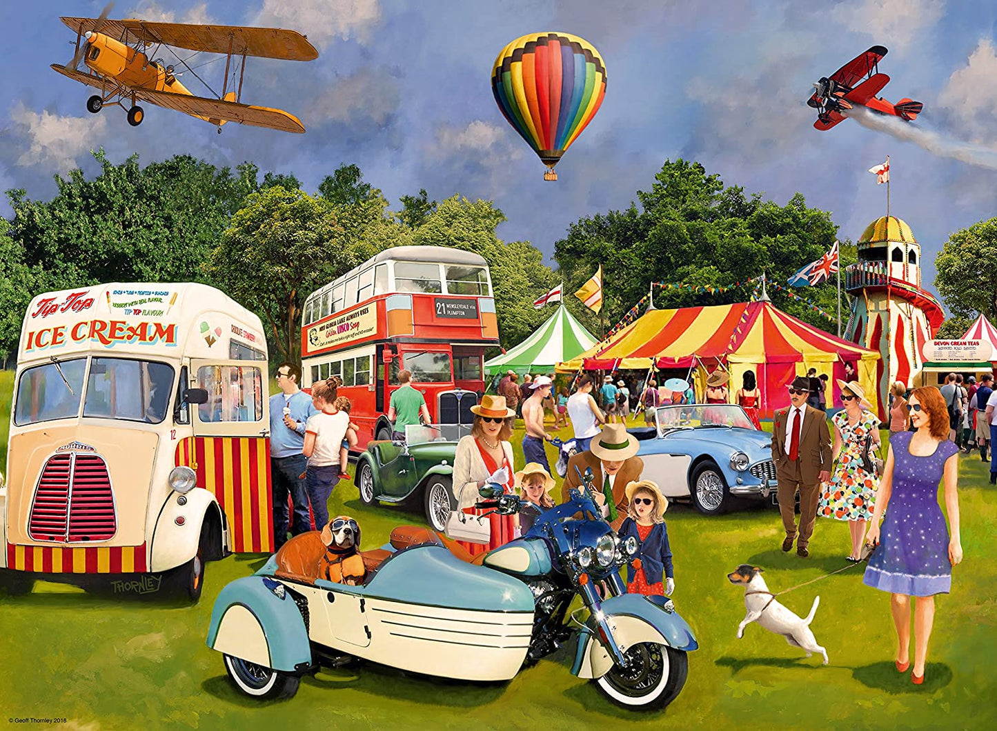 Ravensburger Festival of Nostalgia 500 Piece Puzzle image 1