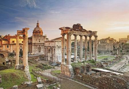 Clementoni High Quality Collection Roman Forum 2000 Piece Puzzle image 1