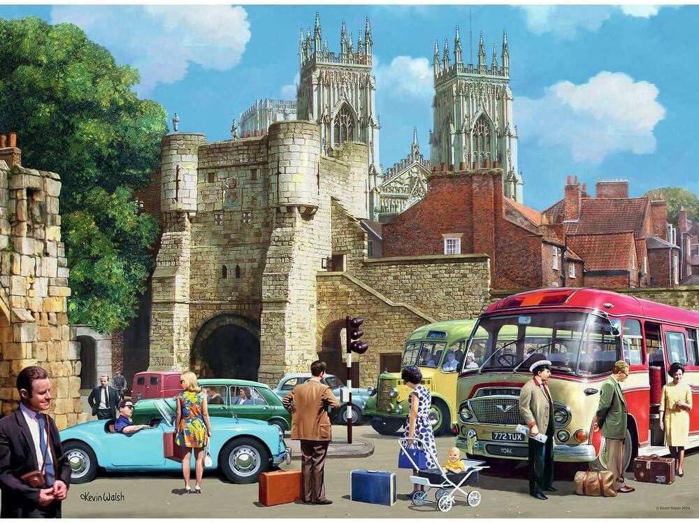 Ravensburger Day Out In York 500 Piece Puzzle image 1