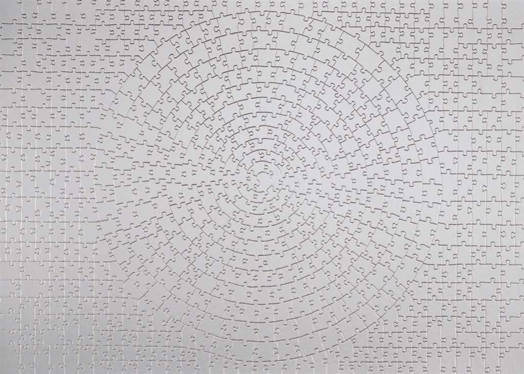 Ravensburger Krypt Silver 654 Piece Puzzle image 1