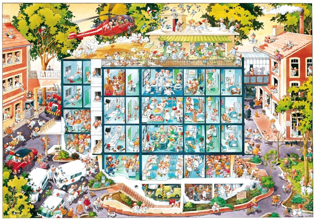 Heye Loup Emergency Room 2000 Piece Puzzle image 1
