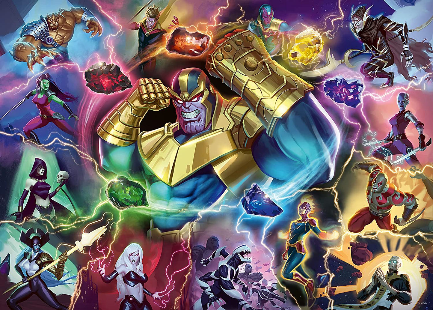 Ravensburger Marvel Villainous Thanos 1000 Piece Puzzle image 1
