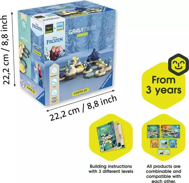 Ravensburger GraviTrax Junior Starter-Set Frozen image 3