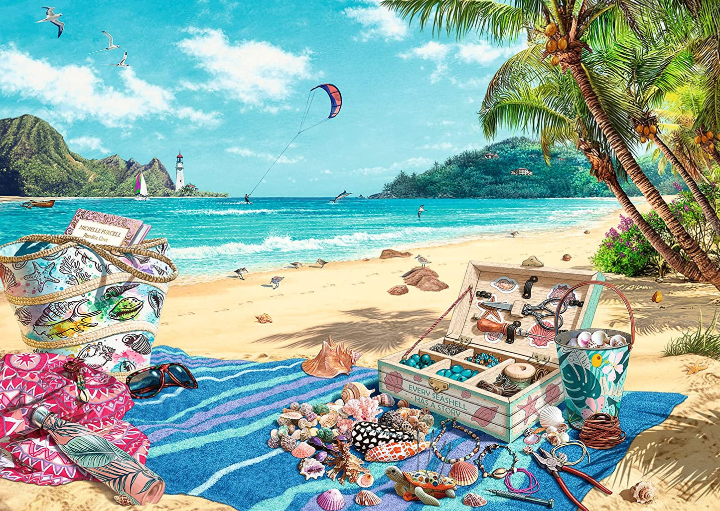 Ravensburger The Shell Collector 1000 Piece Puzzle image 1