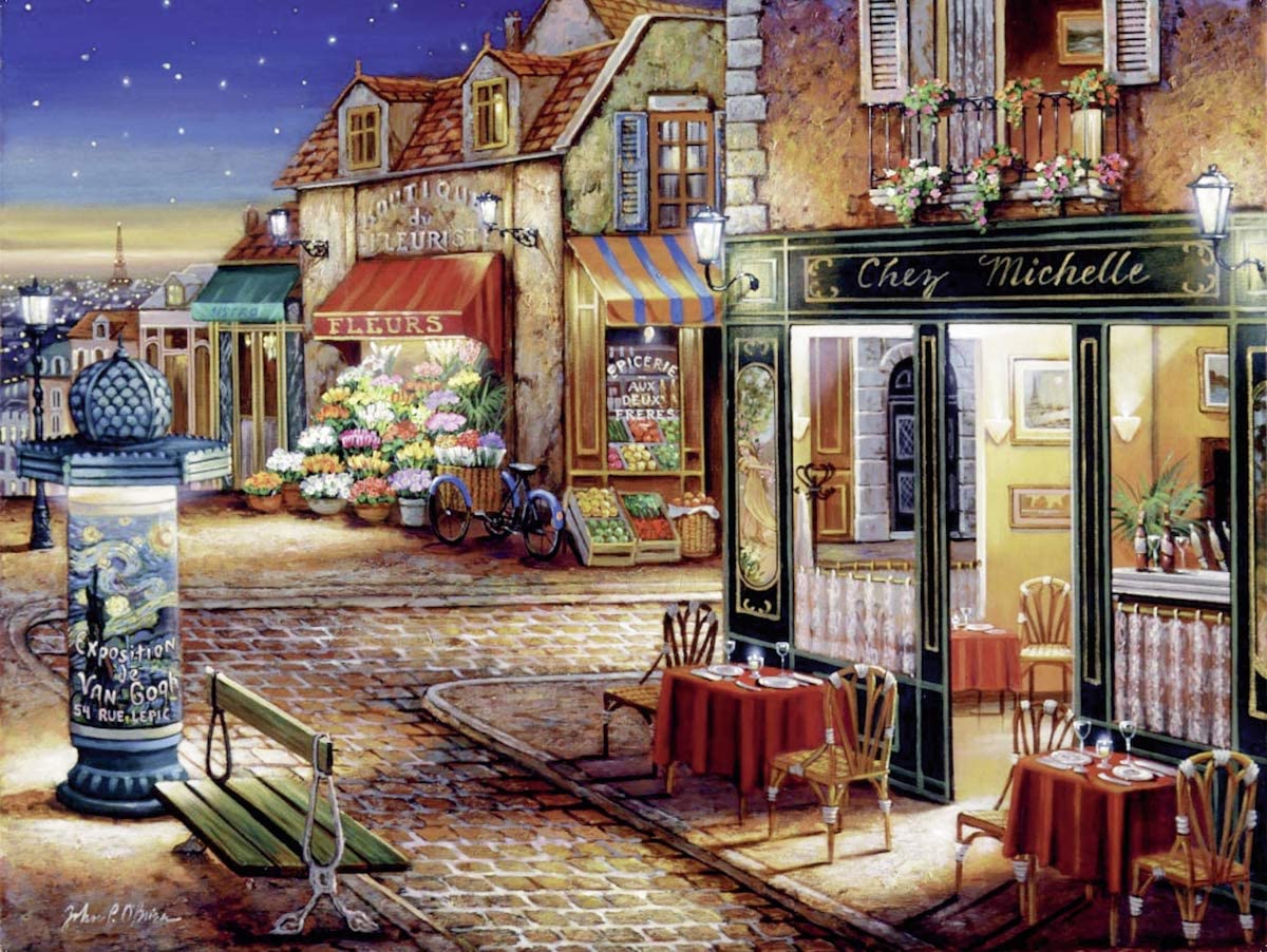 Ravensburger Paris Secret Corner 1500 Piece Puzzle image 1