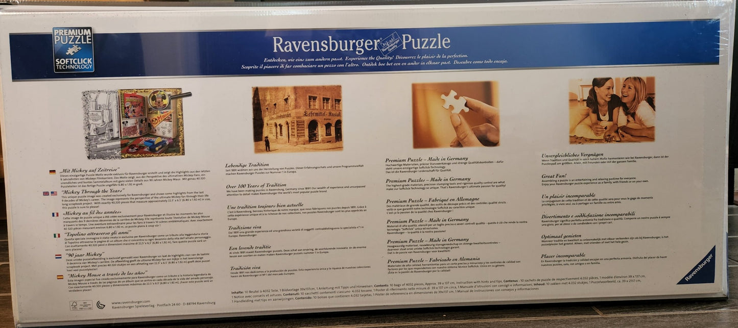 Ravensburger Mickey Through The Years 40320 Piece Puzzle image 3