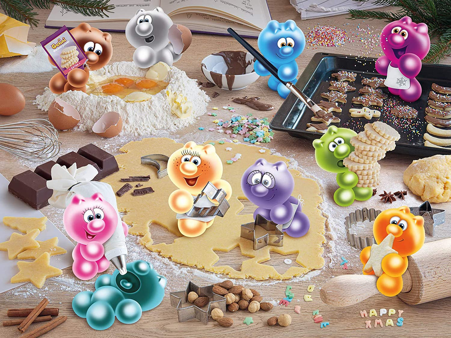 Ravensburger Gelini's Christmas Bakery 1500 Piece Puzzle image 1