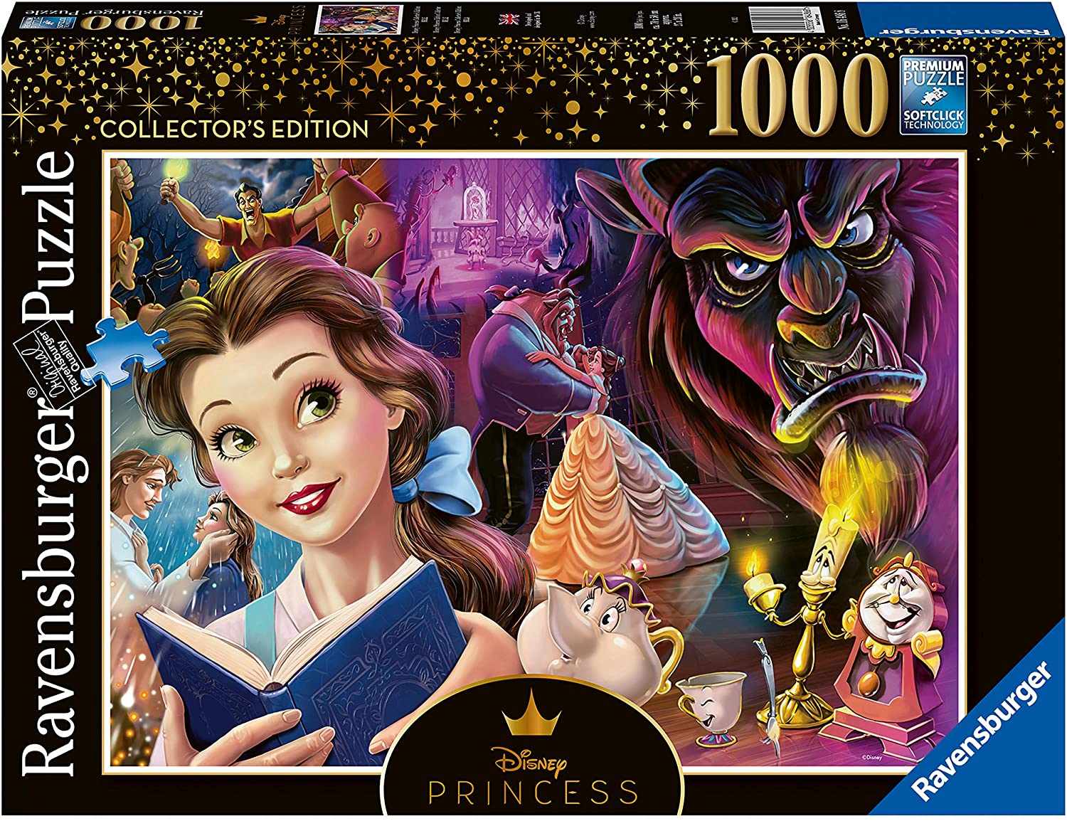 Ravensburger Disney Princess Heroines No.2 - Beauty & The Beast 1000 Piece Puzzle image 0