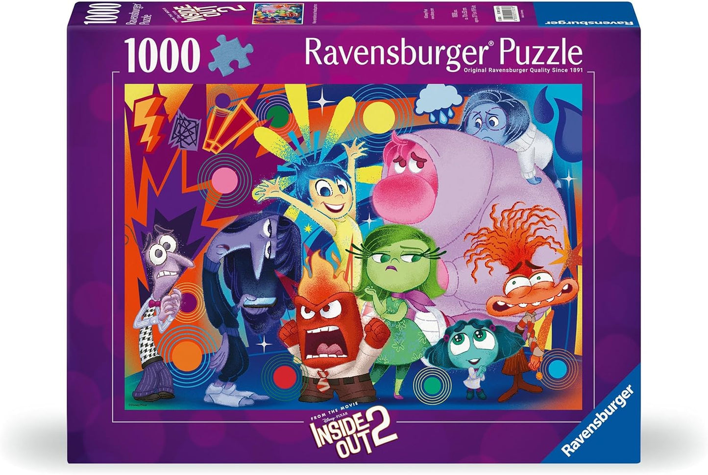 Ravensburger Disney Pixar Inside Out 2 1000 Piece Puzzle image 0