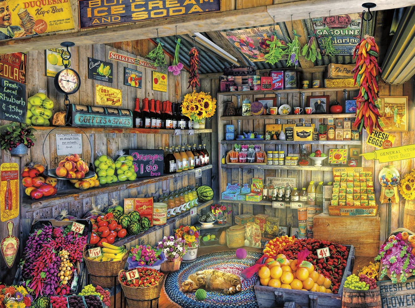 Buffalo Games Aimee Stewart Farm Fresh 1000 Piece Puzzle image 1