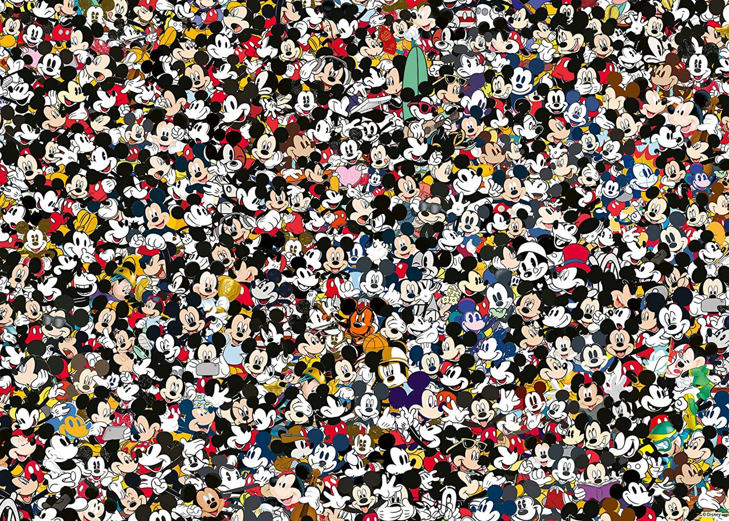 Ravensburger Mickey Challenge 1000 Piece Puzzle image 1