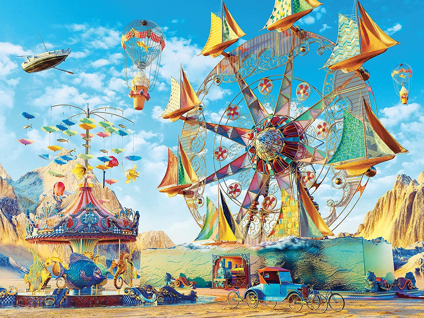 Ravensburger Carnival of Dreams 1500 Piece Puzzle image 1