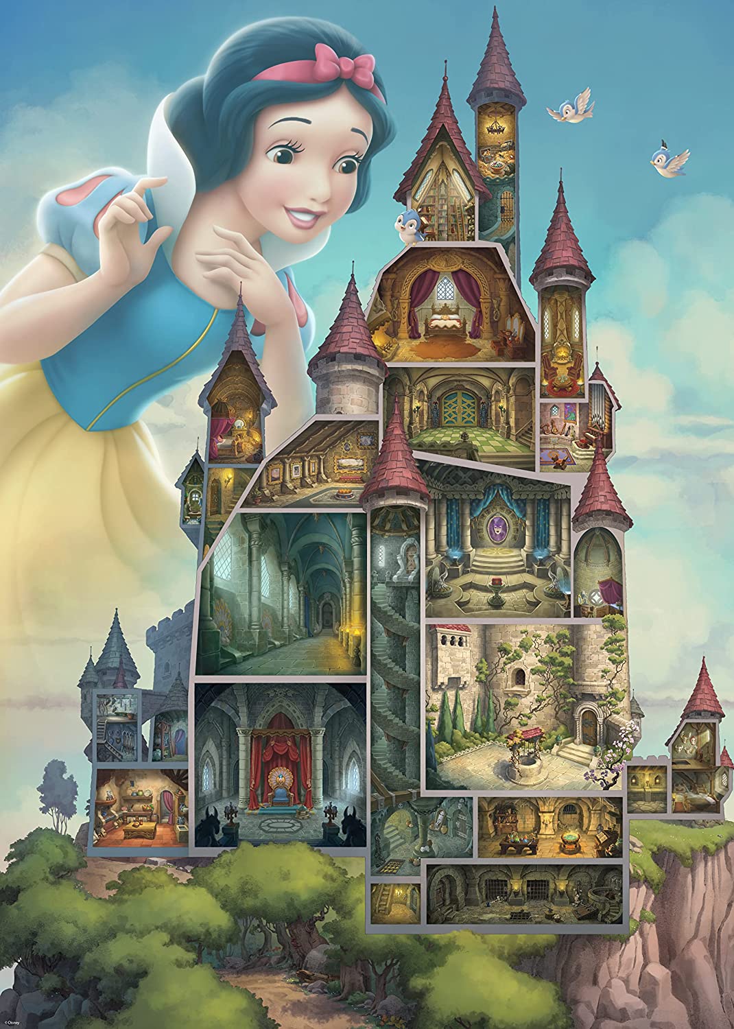Ravensburger Disney Castle Collection Snow White 1000 Piece Puzzle image 1
