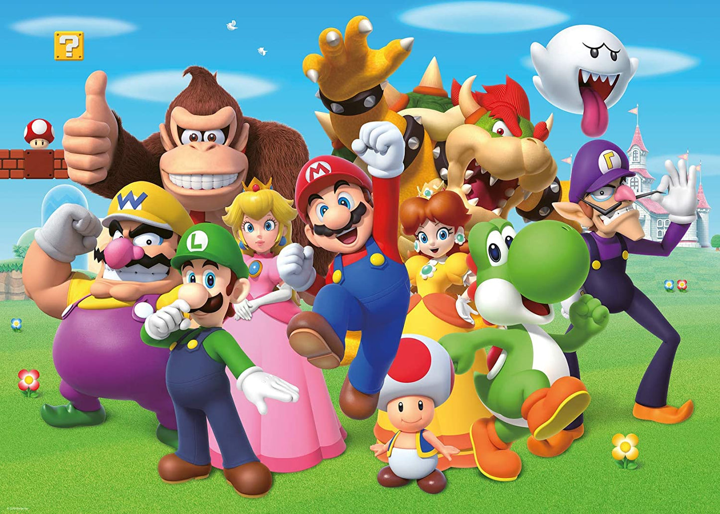 Ravensburger Super Mario 1000 Piece Puzzle image 1