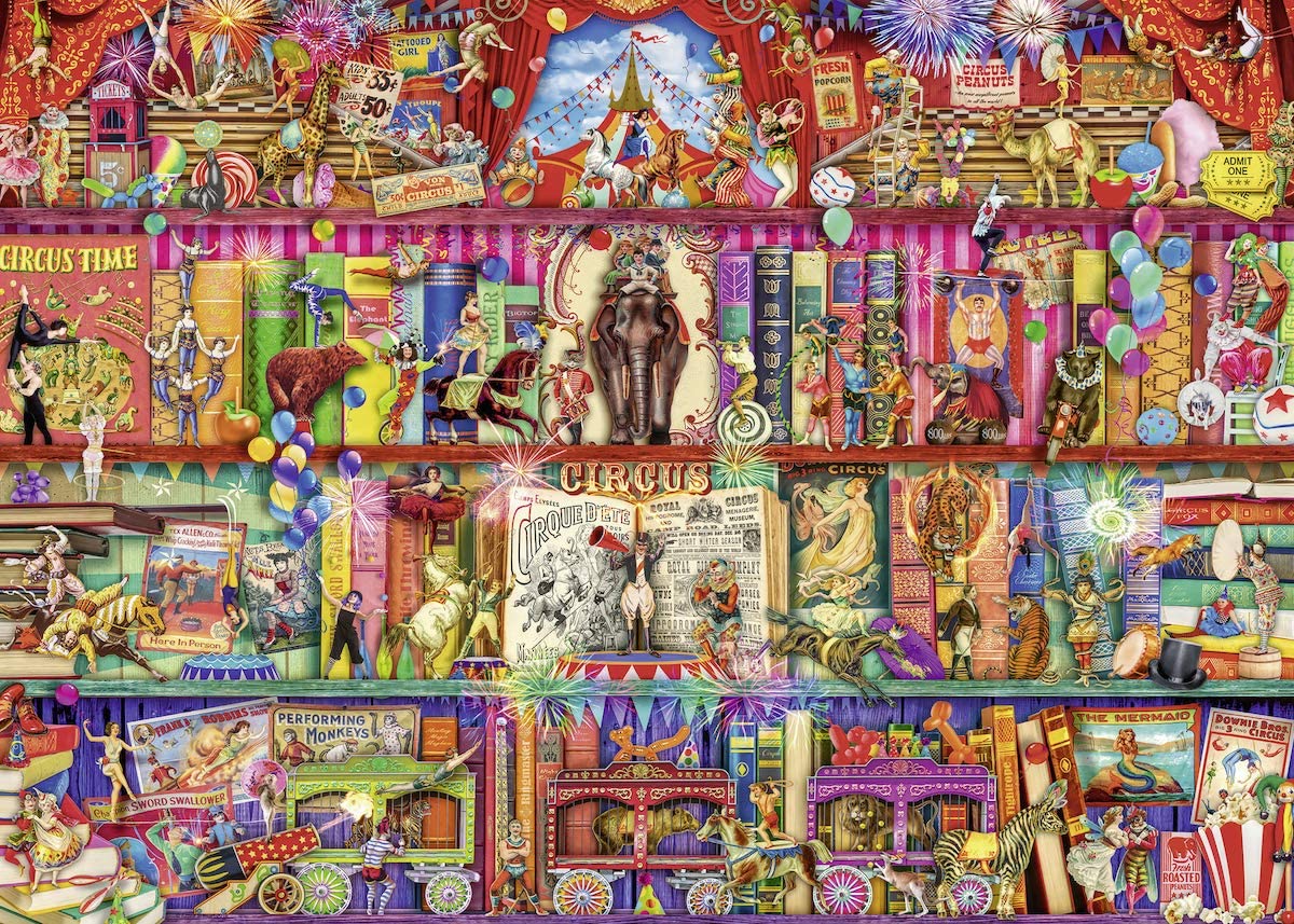 Ravensburger Aimee Stewart The Greatest Show on Earth 1000 Piece Puzzle image 1