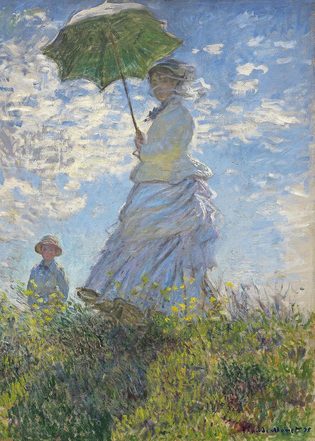 Ravensburger Art Collection Monet : Woman With A Parasol 1000 Piece Puzzle