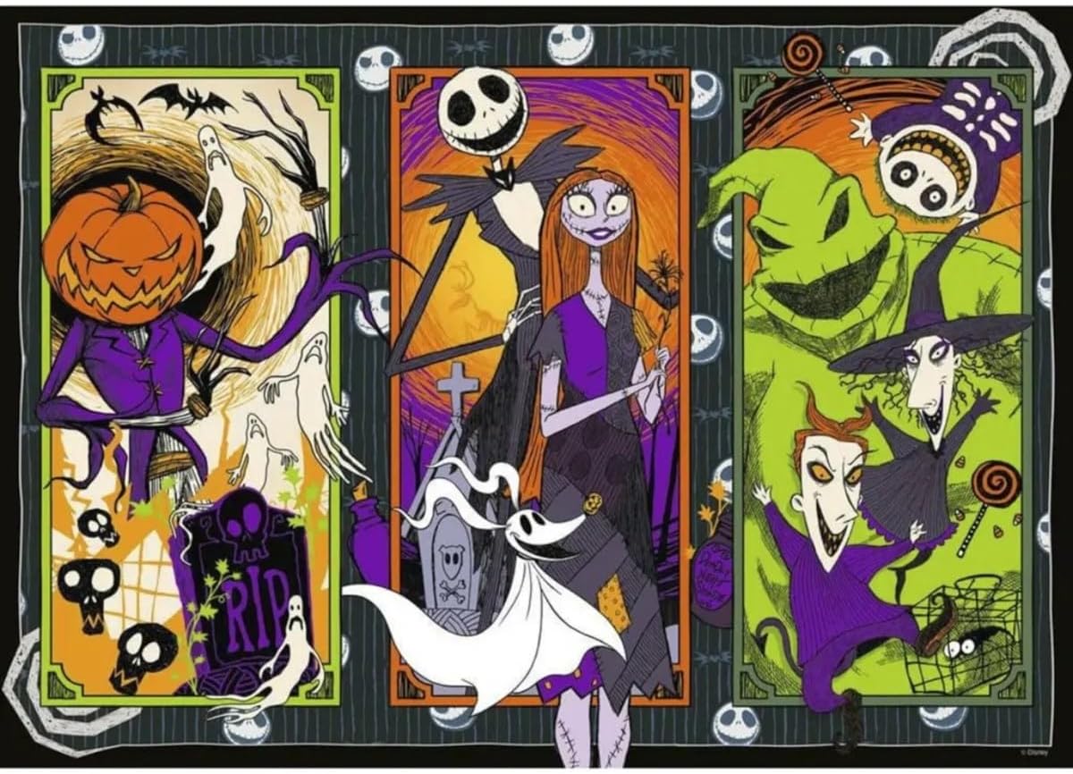 Ravensburger Disney The Nightmare Before Christmas 1000 Piece Puzzle