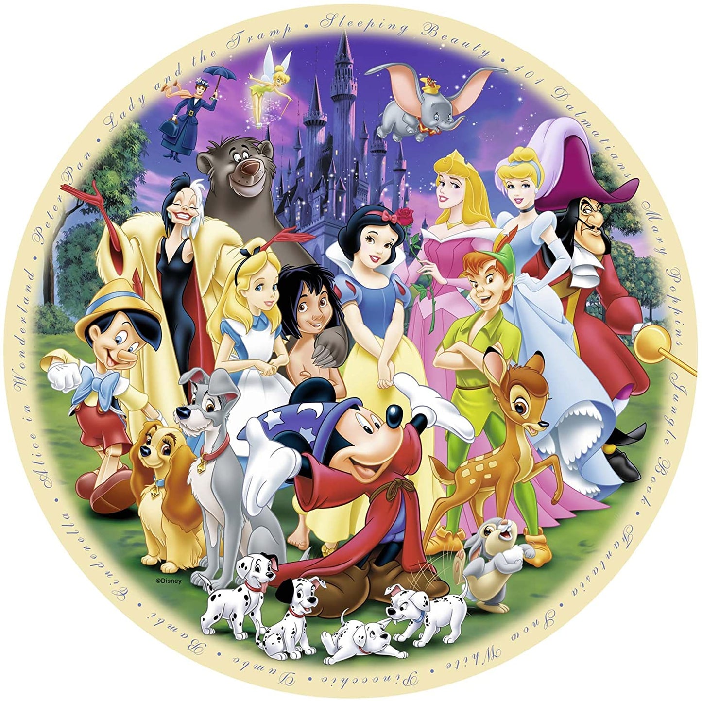 Ravensburger Wonderful World of Disney 1000 Piece Puzzle image 1