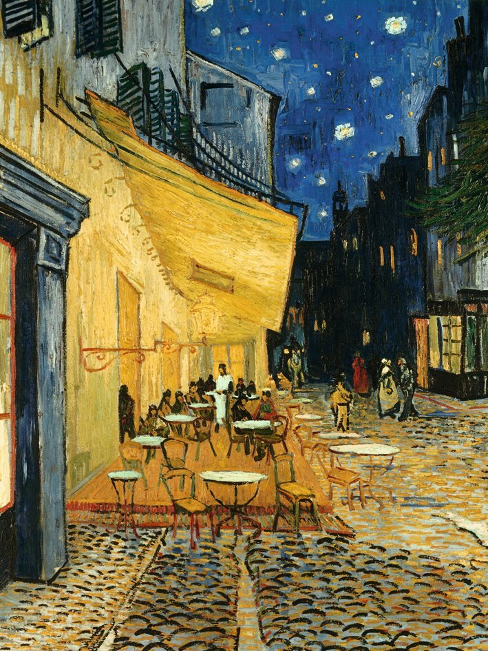 Ravensburger Van Gogh Cafe at Night 1000 Piece Puzzle image 1