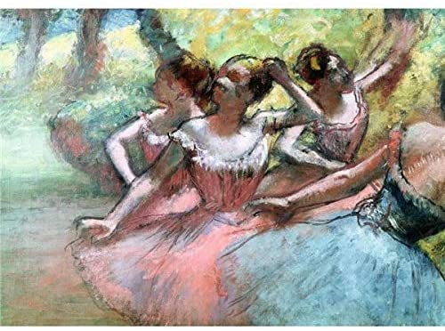 Ravensburger Art Collection Four Ballerinas On The Stage by Degas 1000 Piece Puzzle image 1
