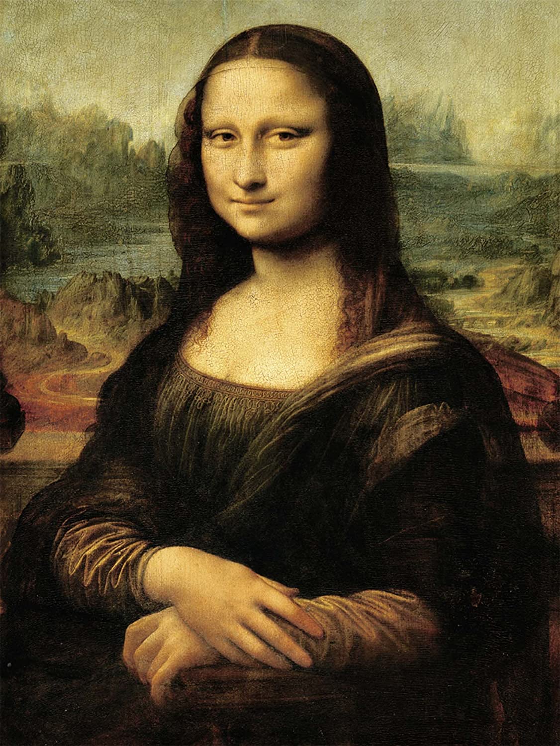 Ravensburger Art Collection Leonardo Da Vinci Mona Lisa 1000 Piece Puzzle image 1
