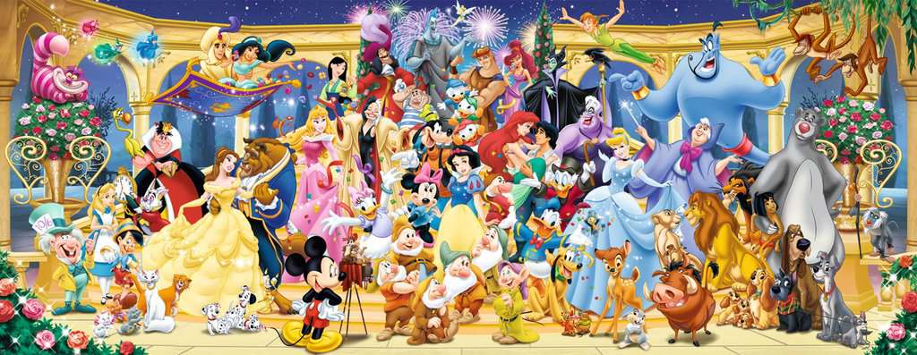 Ravensburger Disney Panoramic 1000 Piece Puzzle image 1