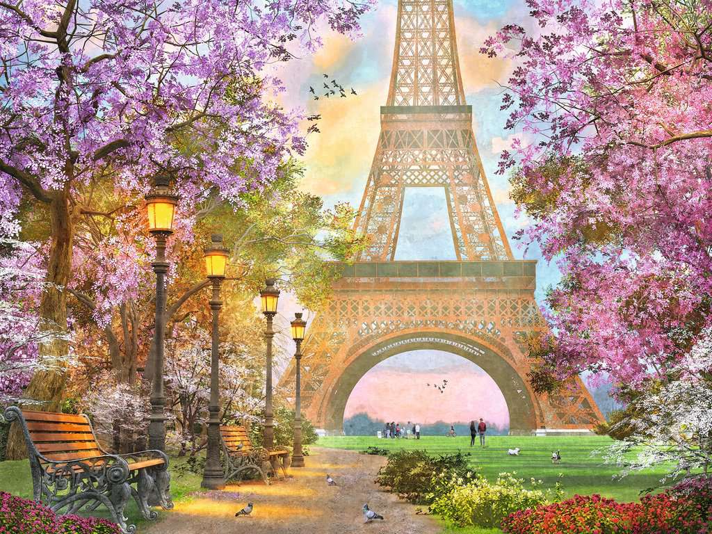 Ravensburger Paris Romance 1500 Piece Puzzle image 1