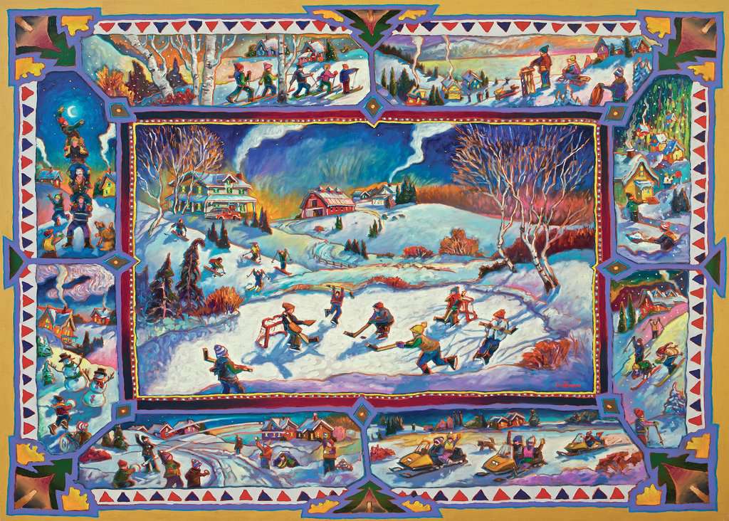 Ravensburger Canadian Collection Canadian Winter 1000 Piece Puzzle image 1