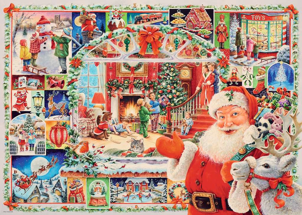 Ravensburger Christmas Is Coming Limited Edition 1000 Piece Puzzle image 2