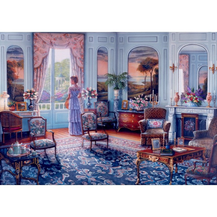 Bluebird Romantic Reminiscence 1000 Piece Puzzle image 1