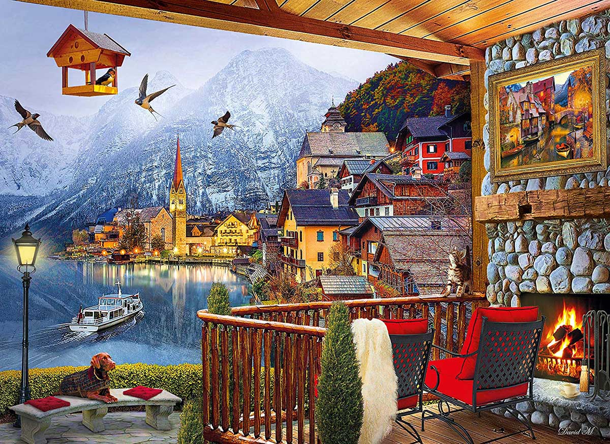 Clementoni High Quality Collection : Hallstatt 1000 Piece Puzzle image 1
