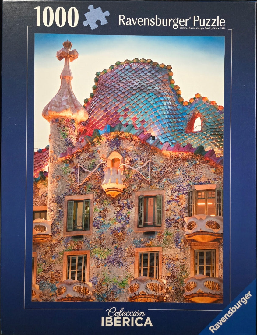 Ravensburger Coleccion Iberica Casa Batlló Barcelona 1000 Piece Puzzle image 2