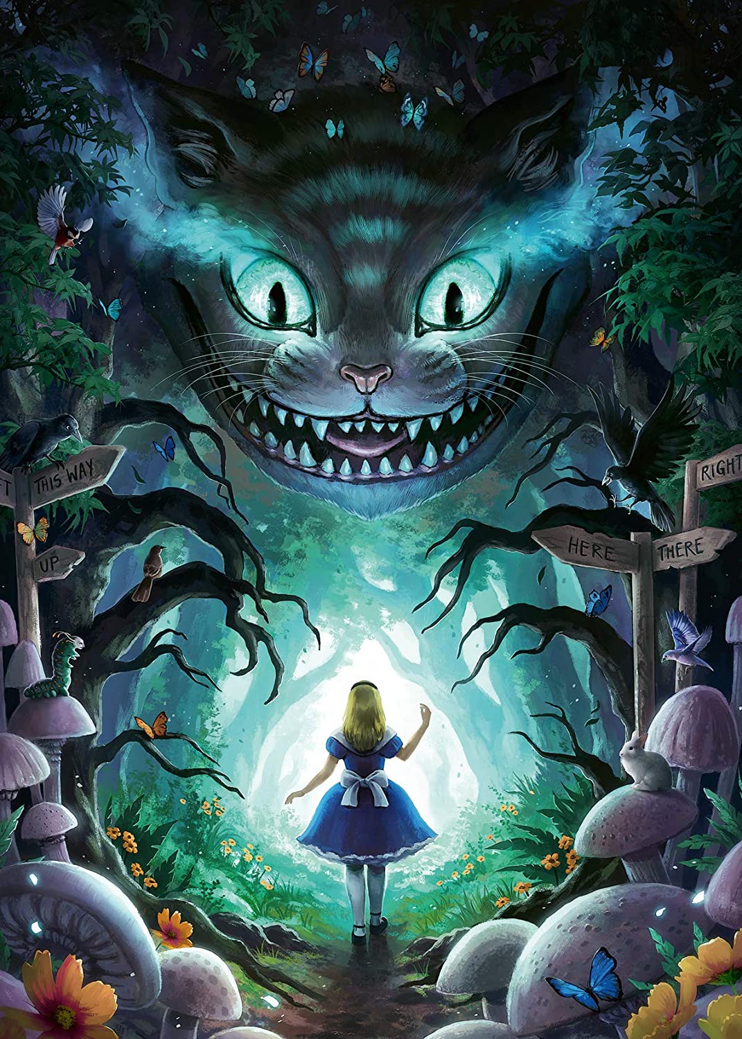 Ravensburger Disney Adventures with Alice 1000 Piece Puzzle image 1