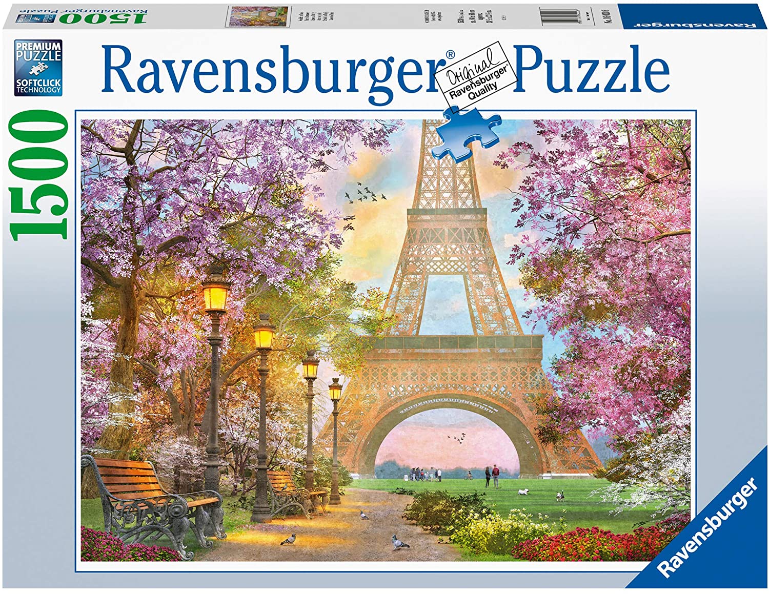 Ravensburger Paris Romance 1500 Piece Puzzle image 0