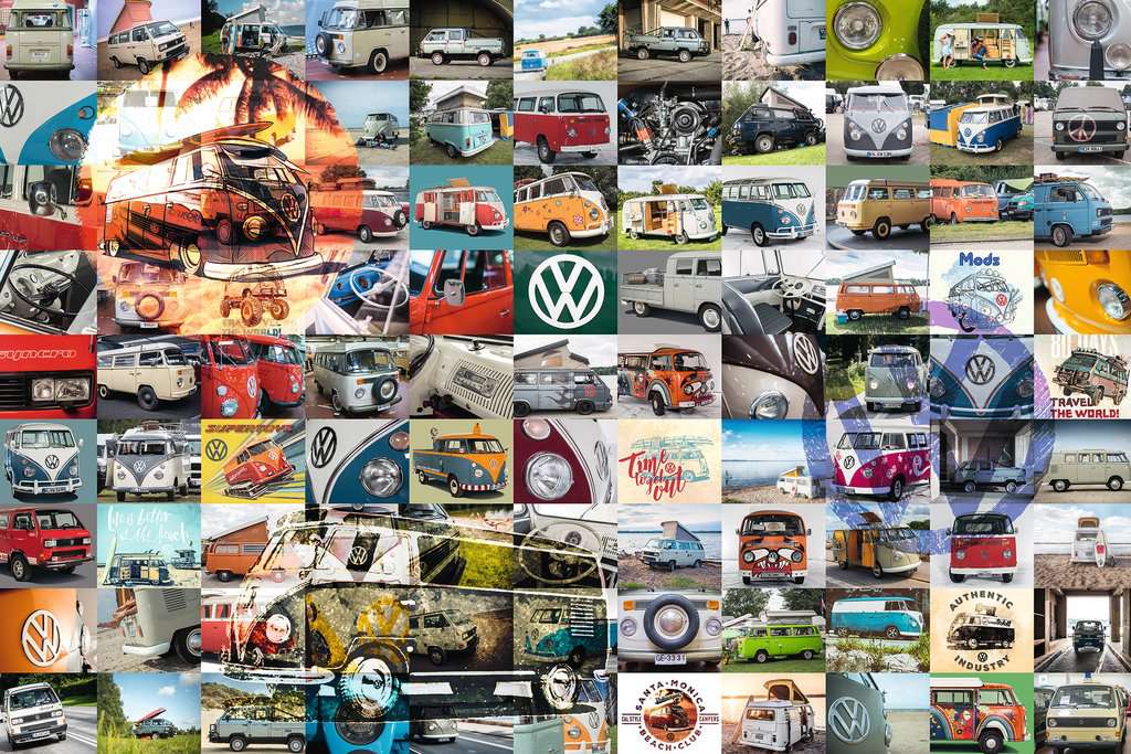 Ravensburger 99 VW Campervan Moments image 1