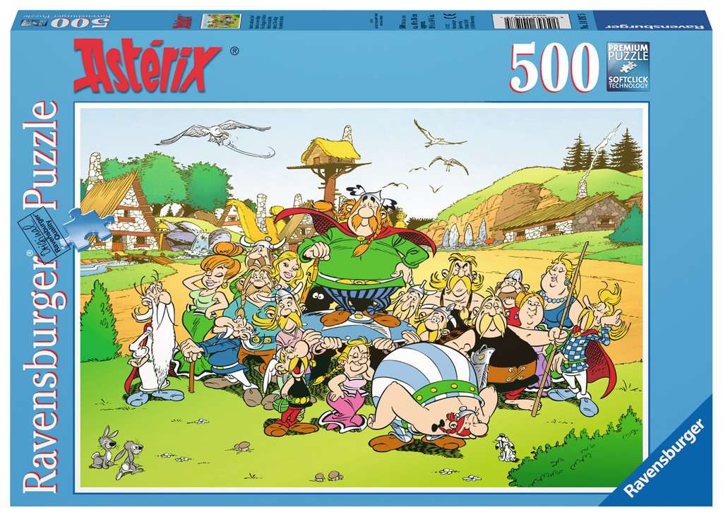 Ravensburger Asterix : The Village 500 Piece Puzzle image 0