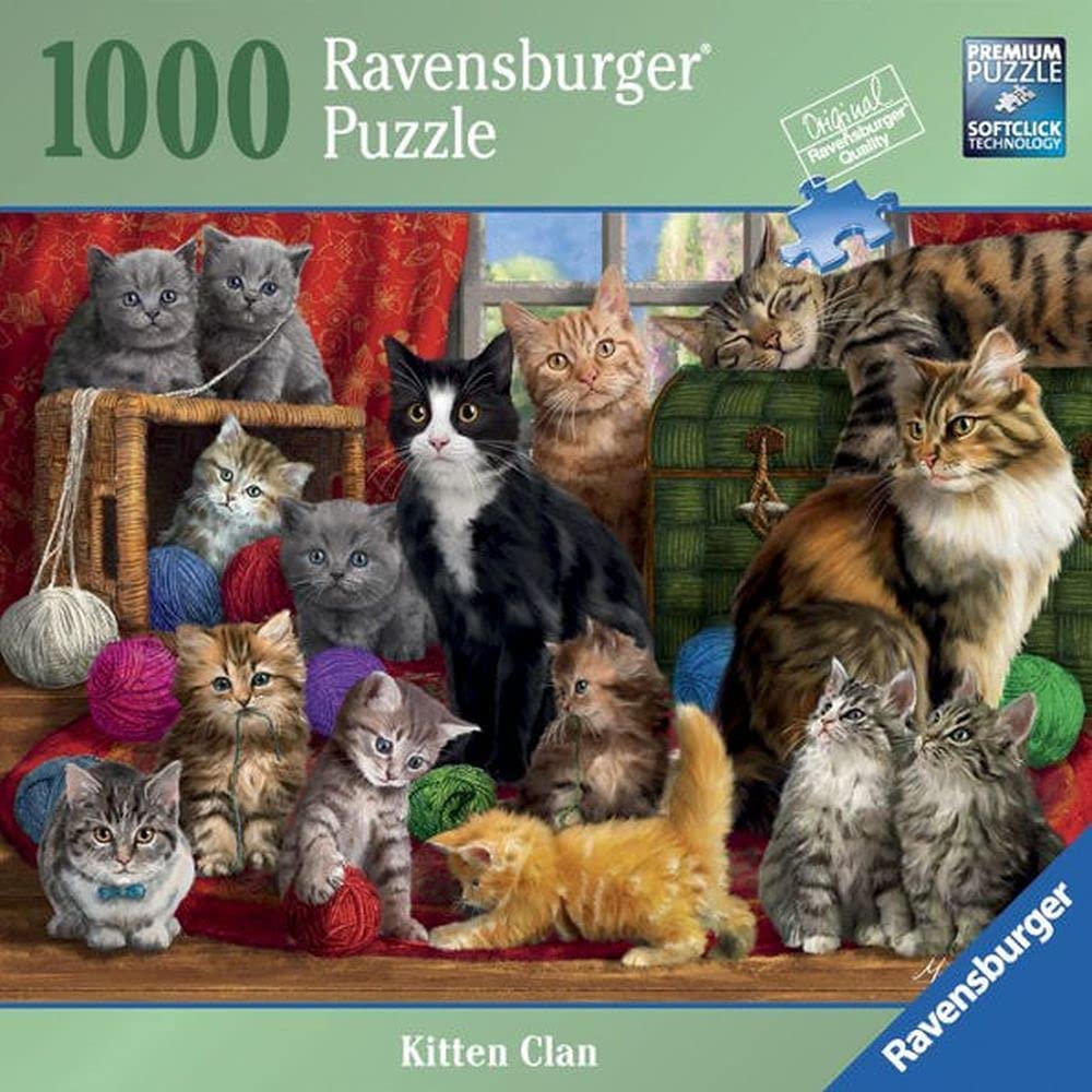 Ravensburger Kitten Clan 1000 Piece Puzzle image 0