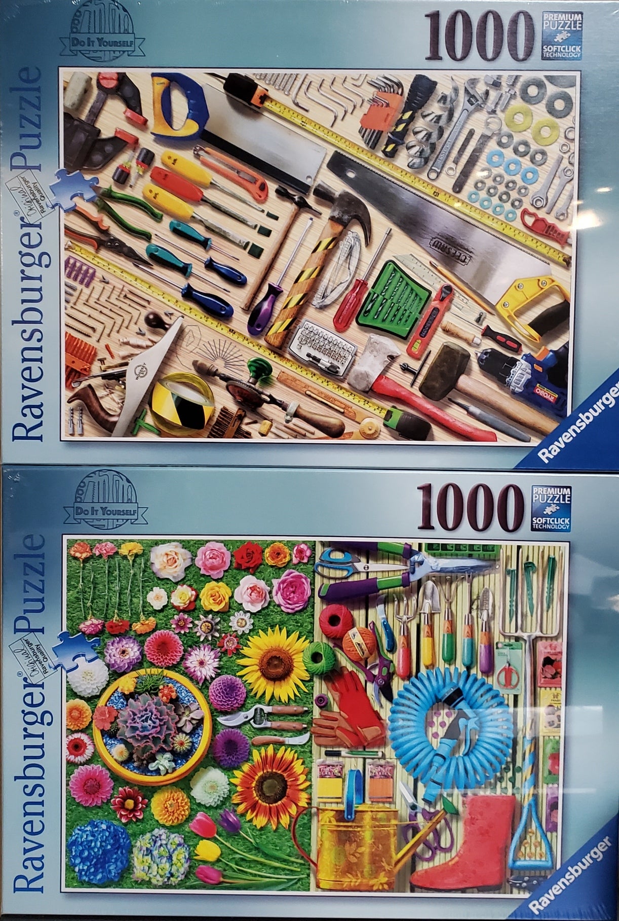 Ravensburger 2 DIY 1000 Piece Puzzle Bundle image 0