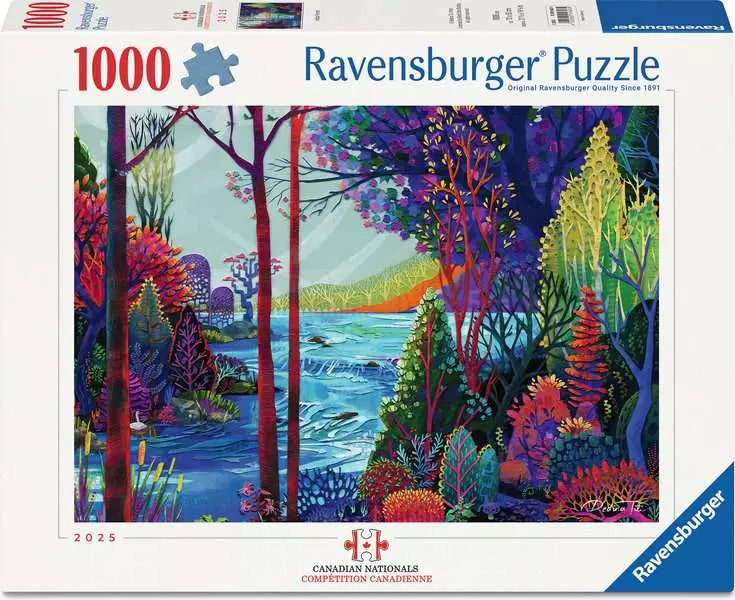 Ravensburger Indigo Forest 1000 Piece Puzzle image 0