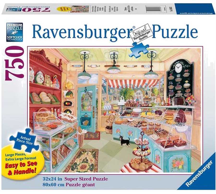 Ravensburger Corner Bakery 750 Large Piece Format Puzzle image 0